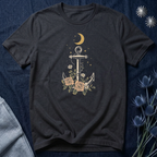 Celestial Blooming Anchor T-Shirt