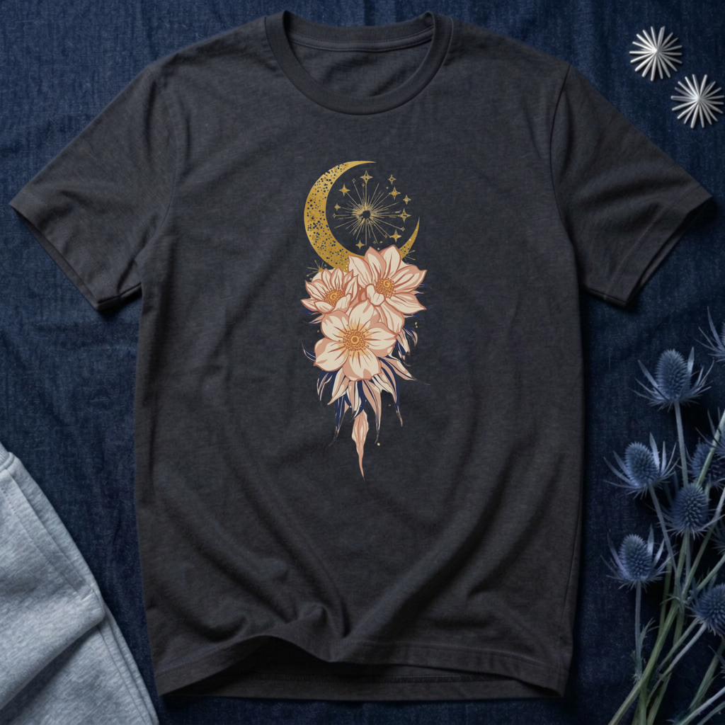 Gold Moon Botanical T-Shirt