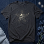 Celestial Floral Starburst Graphic T-Shirt