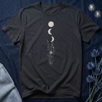 Floral Moon Phases T-Shirt