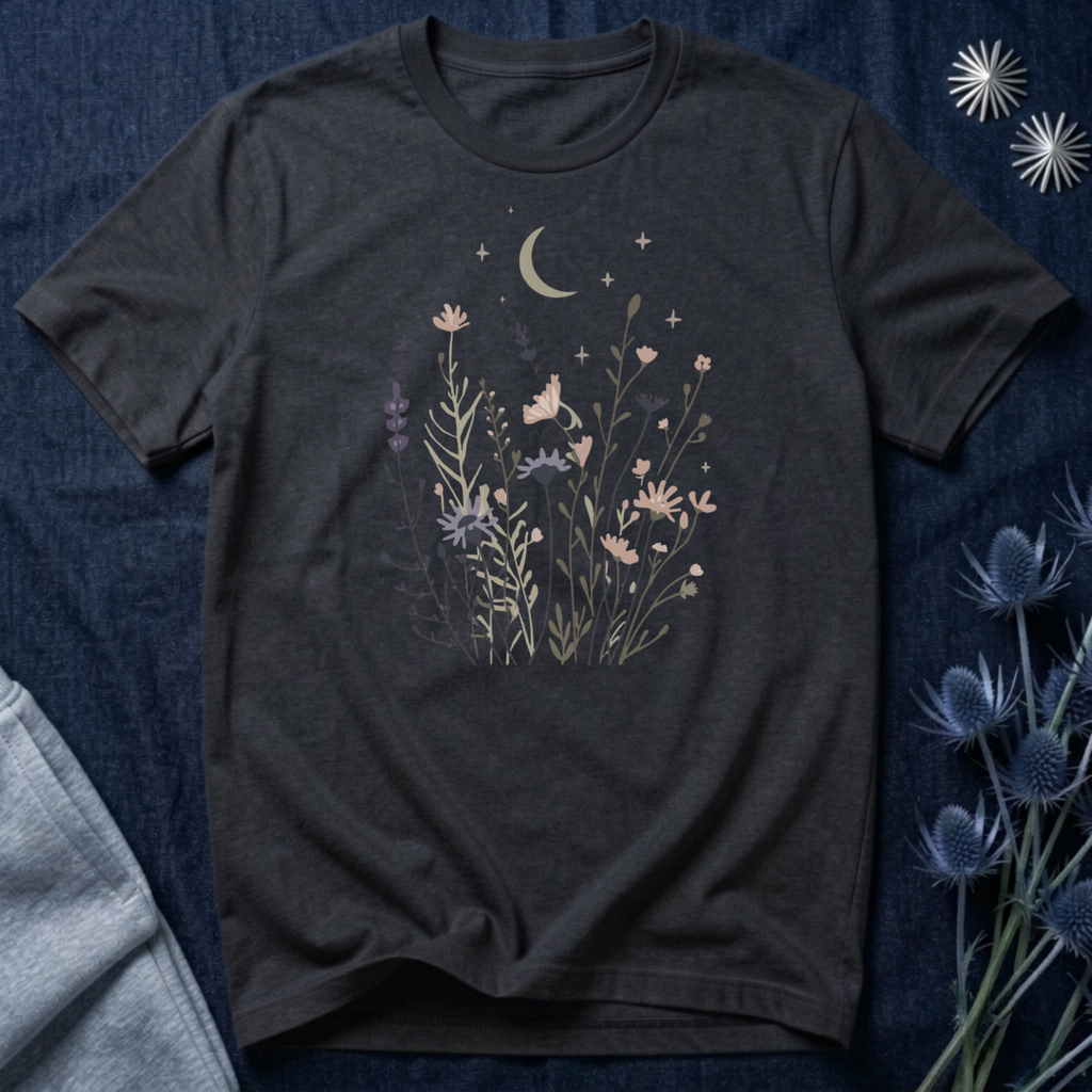 Moonlit Wildflowers T-Shirt