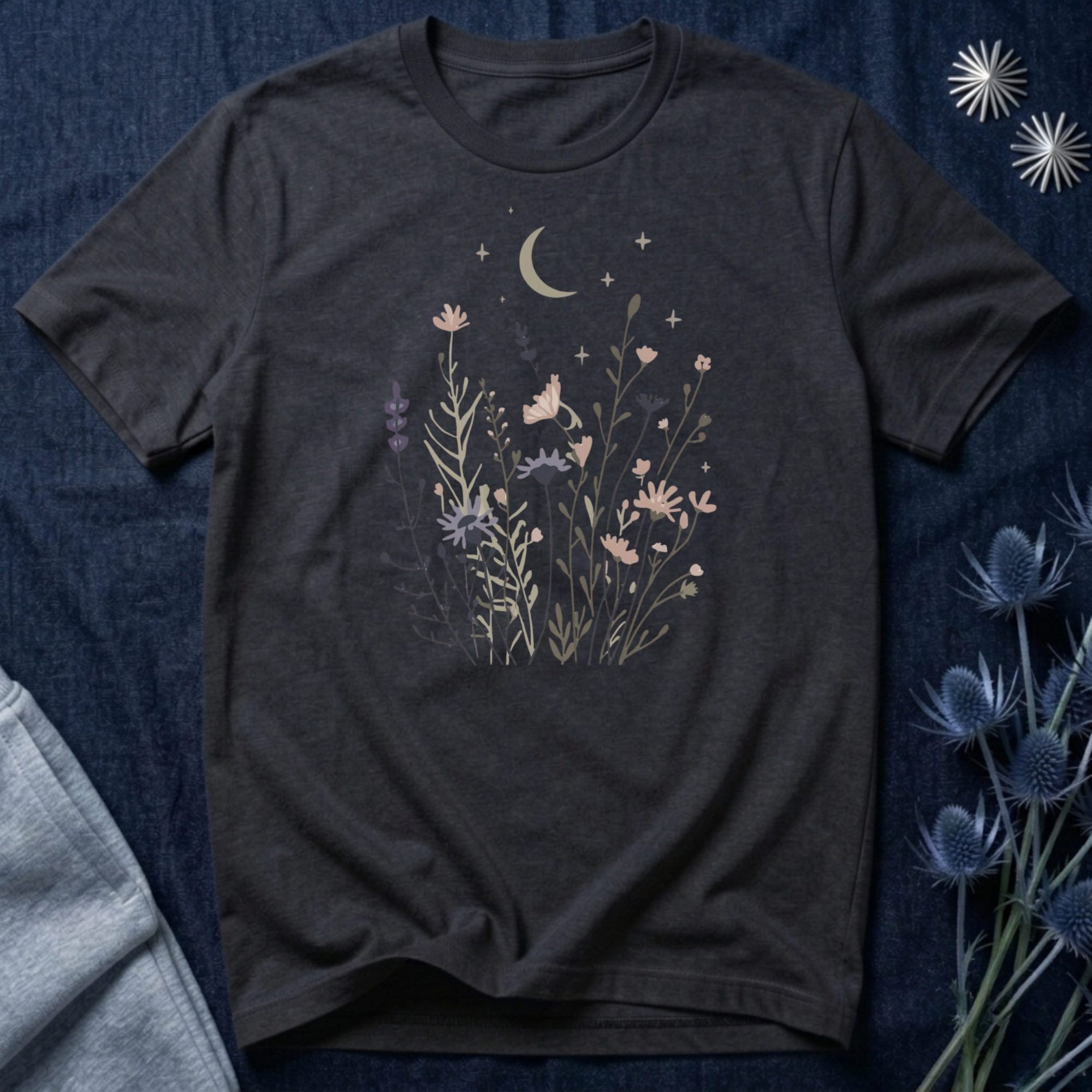 Moonlit Wildflowers T-Shirt