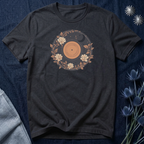 Celestial Vinyl & Wildflowers Graphic T-Shirt