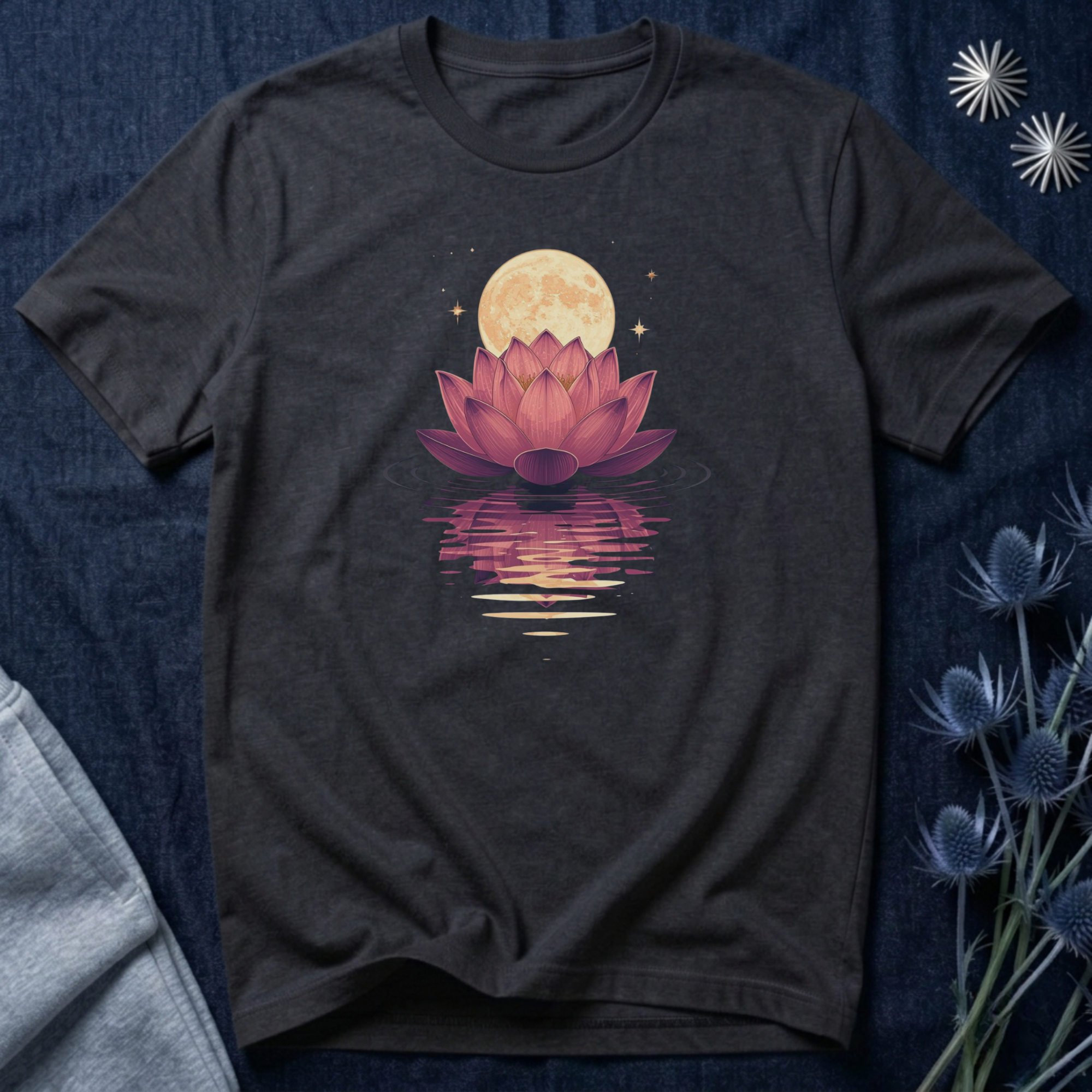 Lotus Moon Reflection T-Shirt