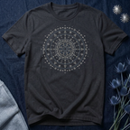 Celestial Geometric Mandala Graphic T-Shirt