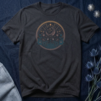 Vintage Celestial Floral Horizon T-Shirt