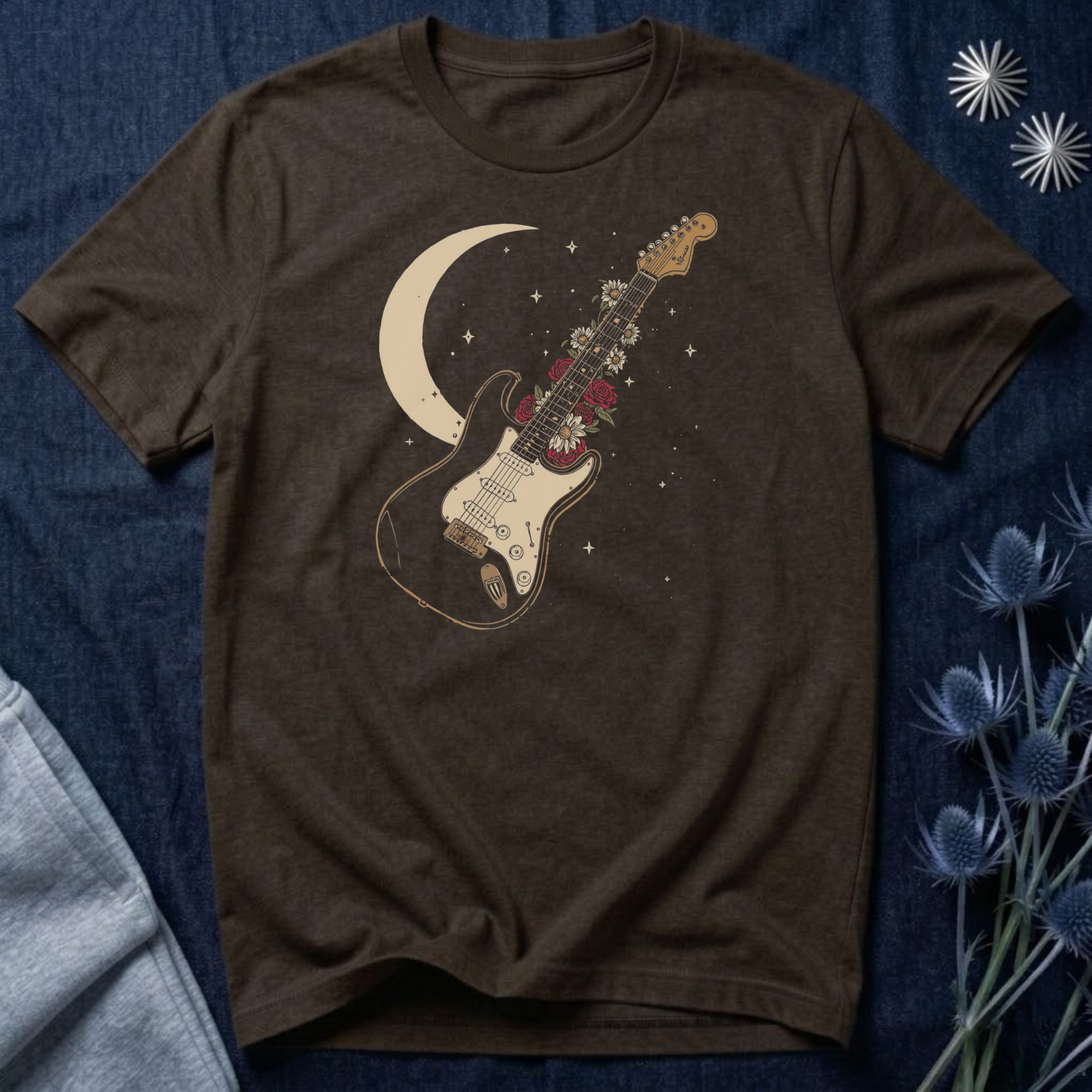 Moonlight and Guitar T-Shirt
