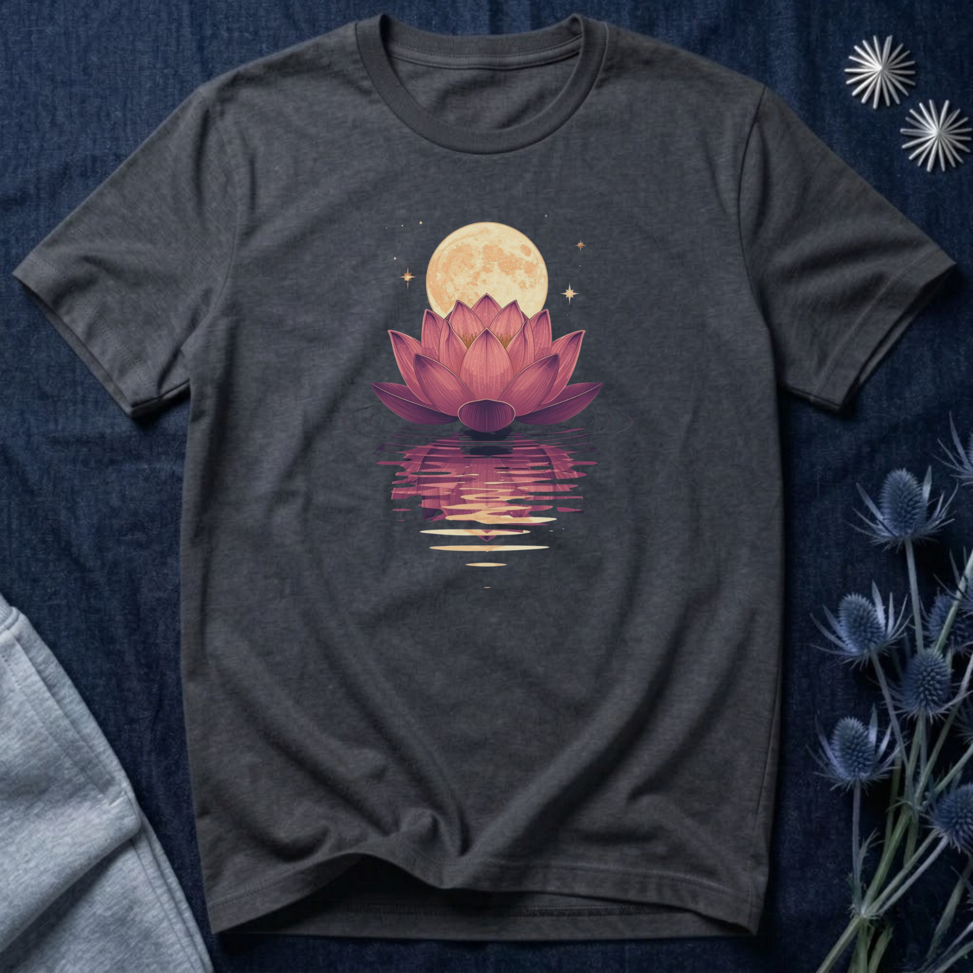 Lotus Moon Reflection T-Shirt