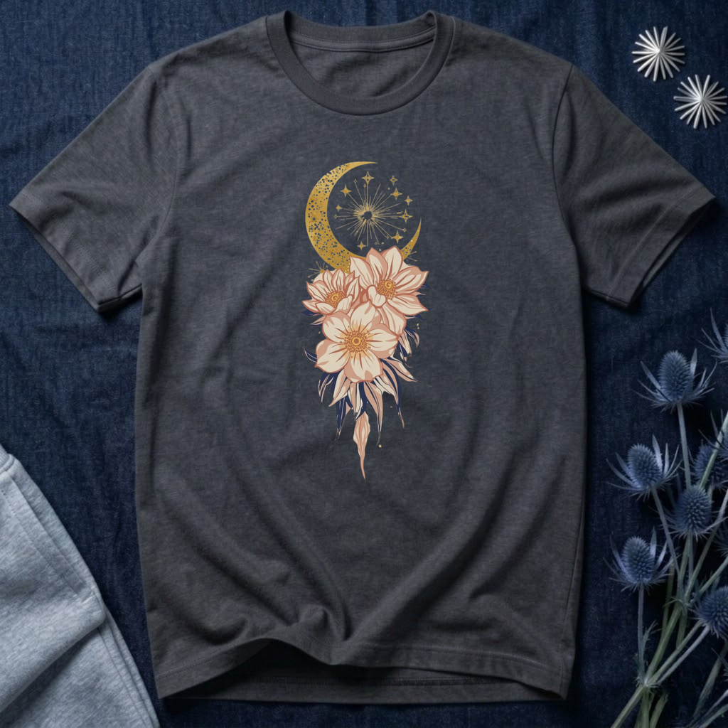 Gold Moon Botanical T-Shirt
