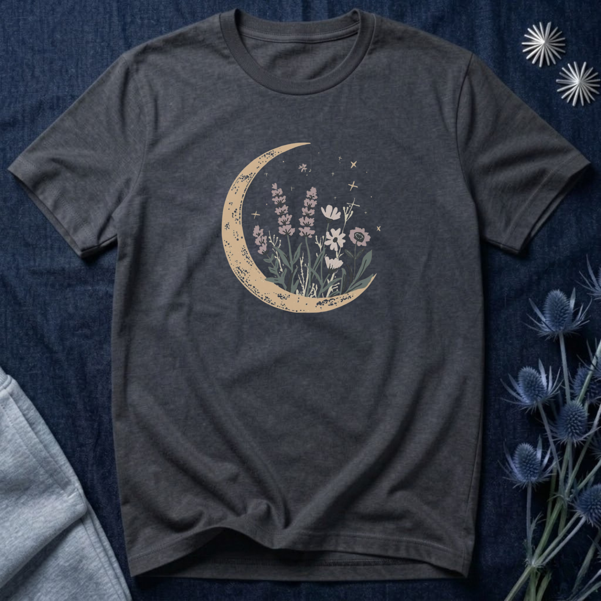 Sweet Crescent Blooms T-Shirt