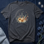 Celestial Sunflower Floral T-Shirt