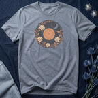 Celestial Vinyl & Wildflowers Graphic T-Shirt