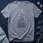 Moonlit Wildflower Night Graphic T-Shirt