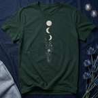 Floral Moon Phases T-Shirt