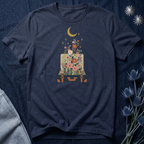 Blooming Suitcase Celestial Graphic T-Shirt