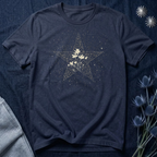 Celestial Floral Starburst Graphic T-Shirt