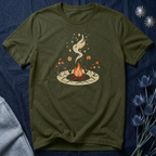 Campfire Under the Stars Graphic T-Shirt