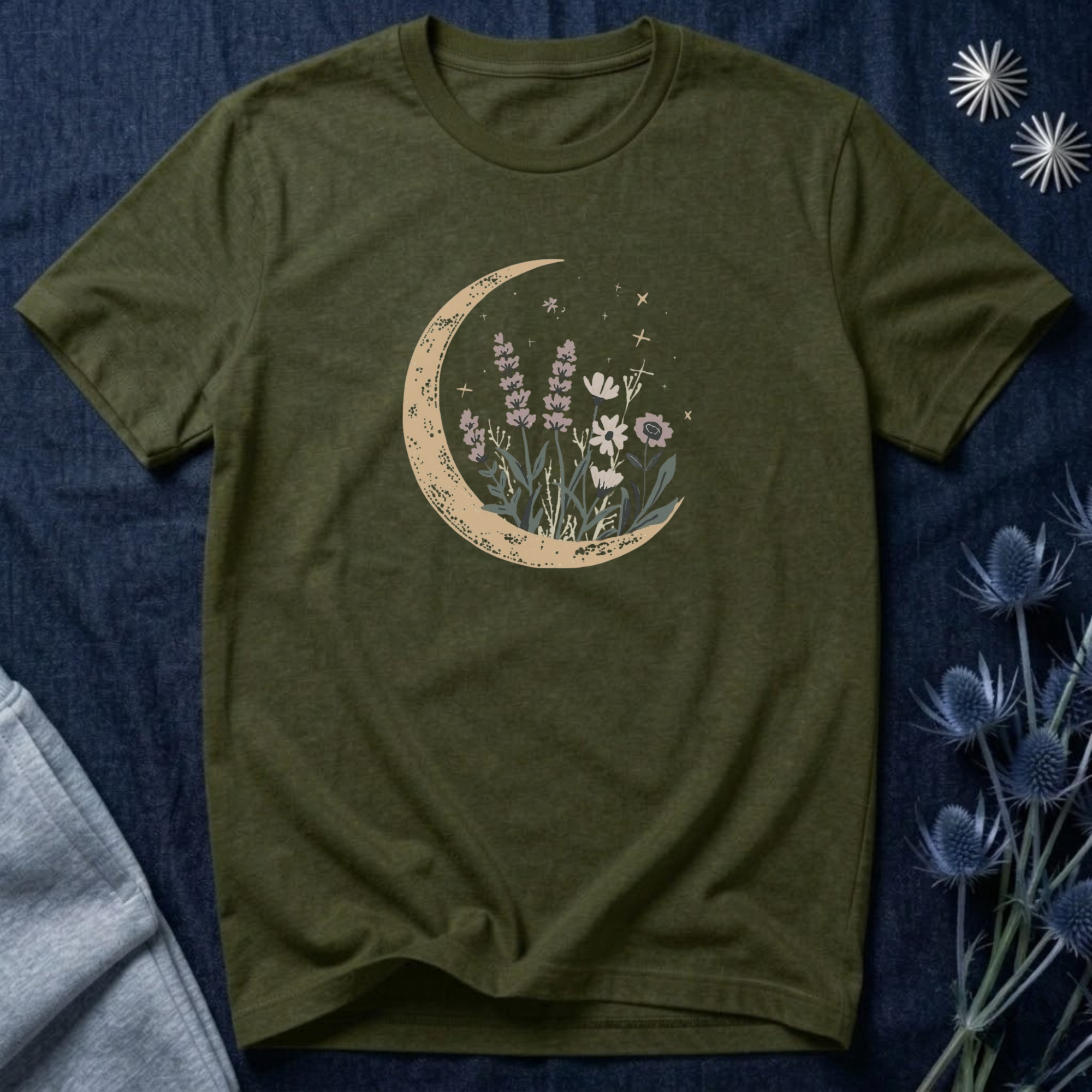 Sweet Crescent Blooms T-Shirt