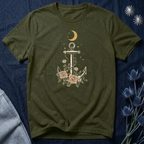 Celestial Blooming Anchor T-Shirt