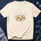 Celestial Sunflower Floral T-Shirt