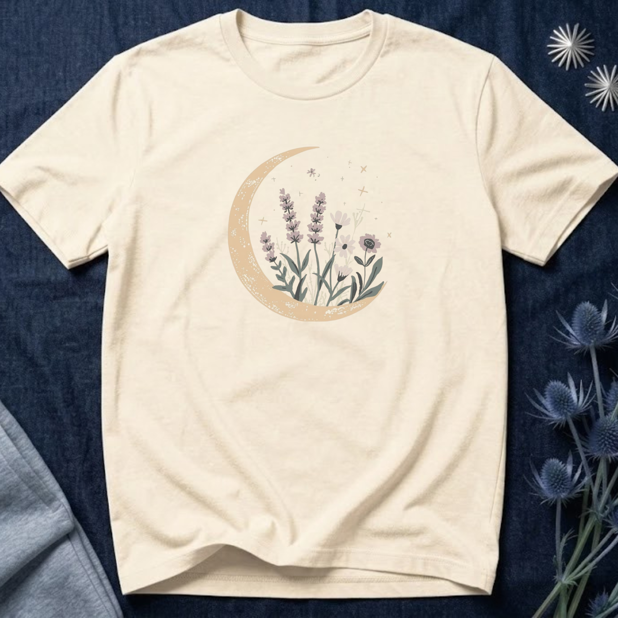 Sweet Crescent Blooms T-Shirt