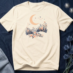 Moonlit Floral Sand Dunes T-Shirt
