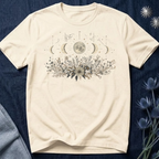 Moon Phases and Wildflowers T-Shirt