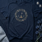 Moonlit Forest Camping Graphic T-Shirt