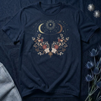 Celestial Blossom Graphic T-Shirt
