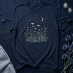Moonlit Wildflower Meadow T-Shirt
