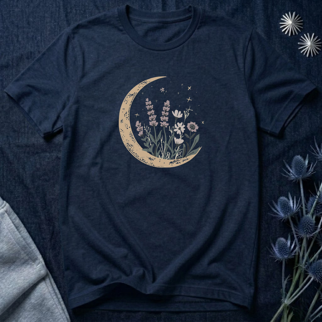 Sweet Crescent Blooms T-Shirt
