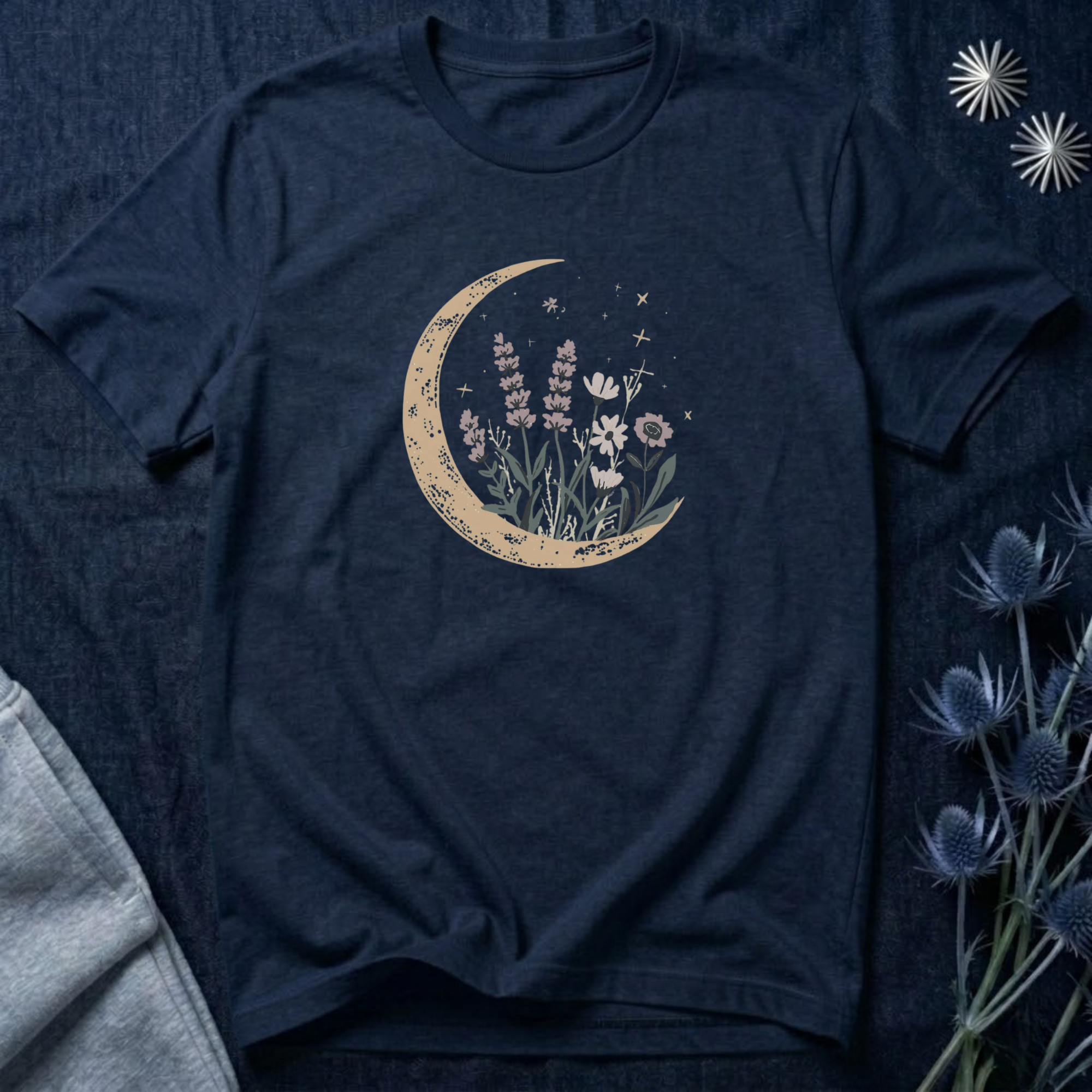 Sweet Crescent Blooms T-Shirt