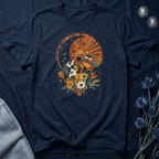 Cosmic Garden Sunset Women’s Graphic T-Shirt