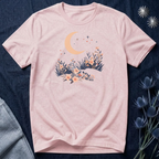 Moonlit Floral Sand Dunes T-Shirt