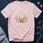 Campfire Under the Stars Graphic T-Shirt