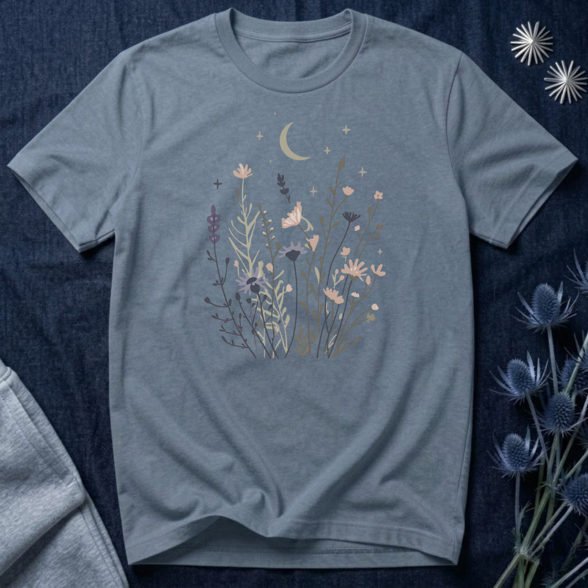 Moonlit Wildflowers T-Shirt