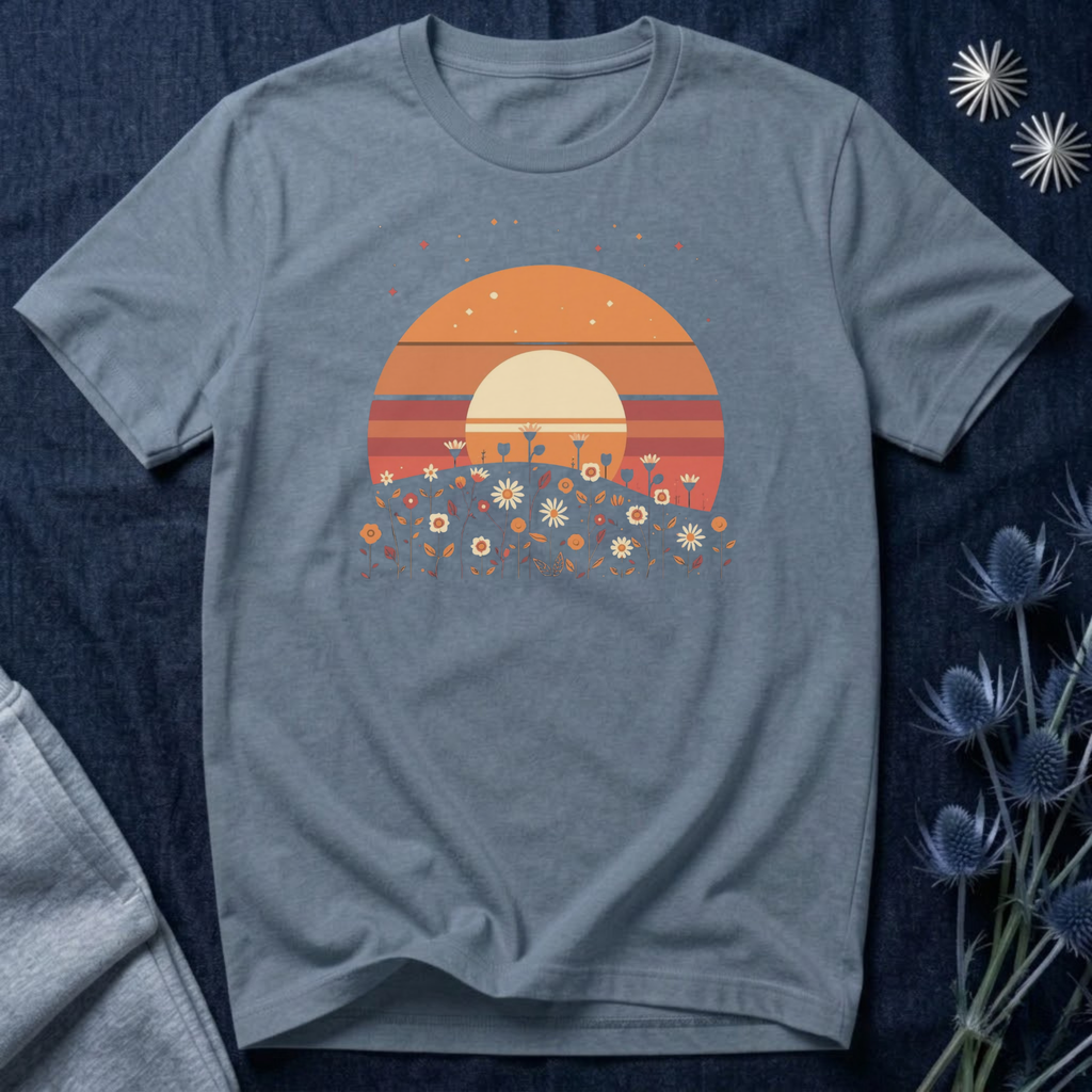 Sunset Wildflowers T-Shirt