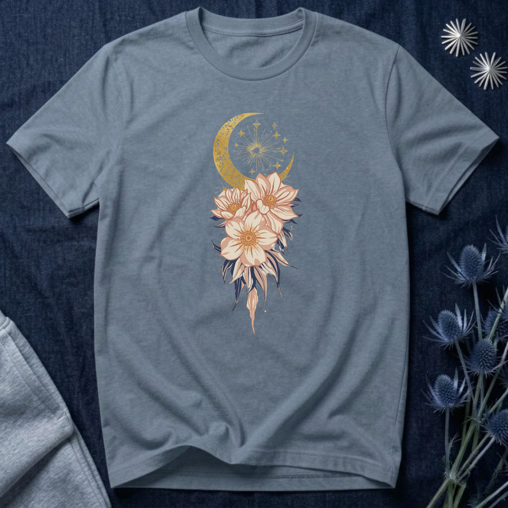 Gold Moon Botanical T-Shirt