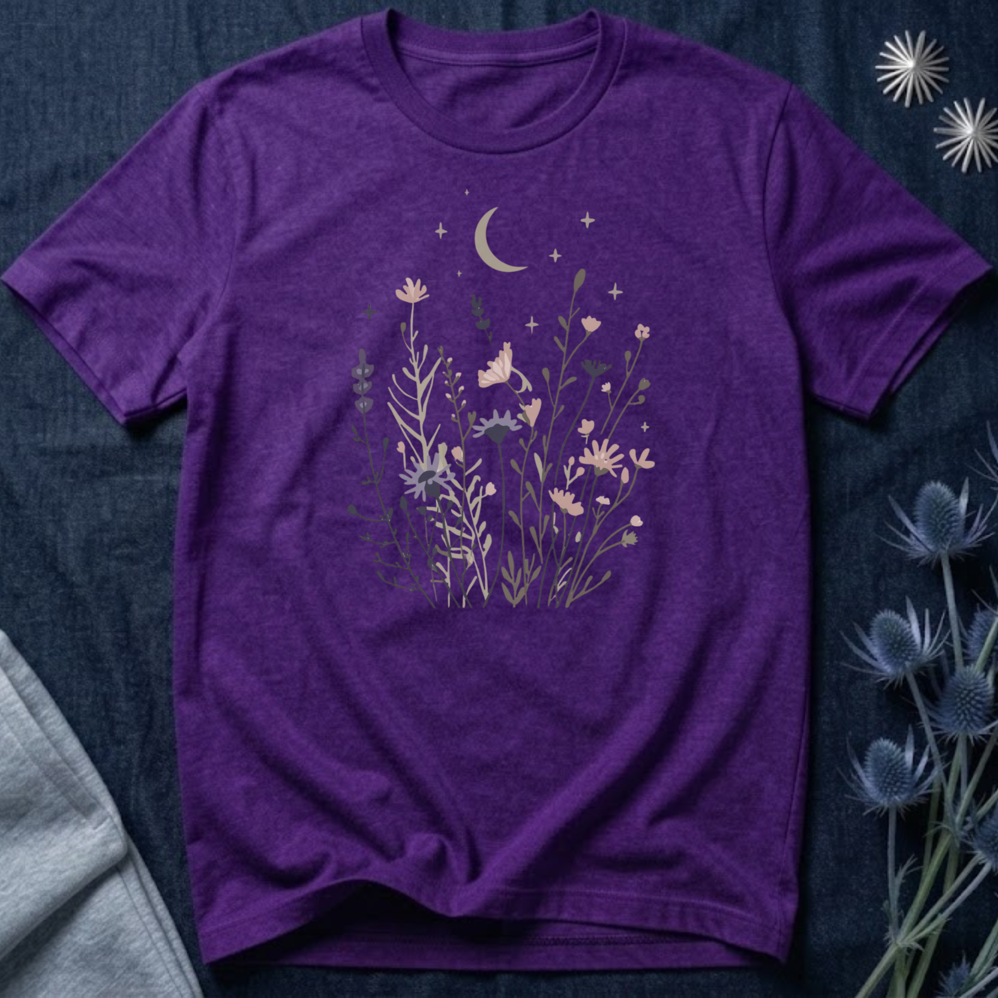 Moonlit Wildflowers T-Shirt