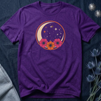 Tropical Crescent Moon T-Shirt