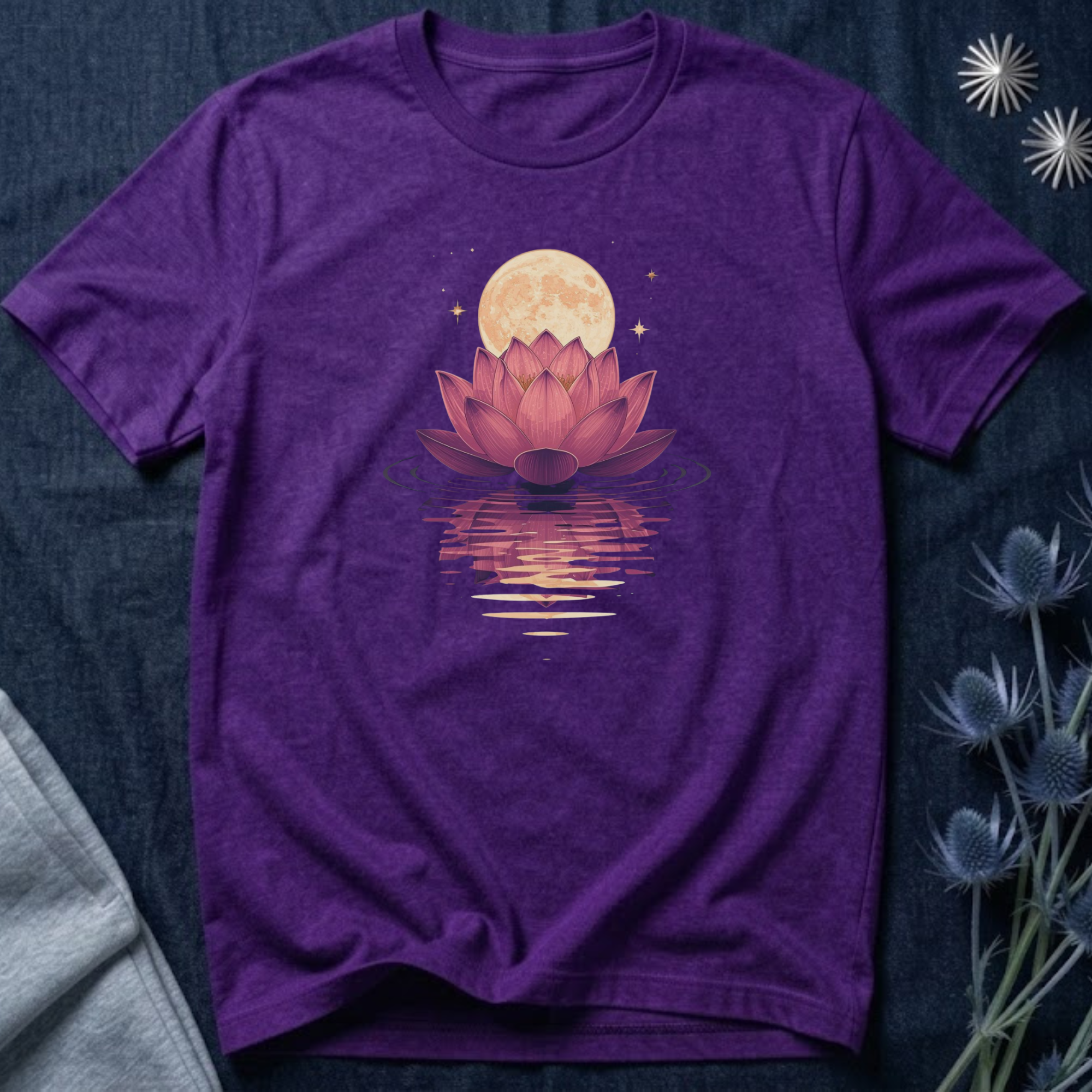 Lotus Moon Reflection T-Shirt
