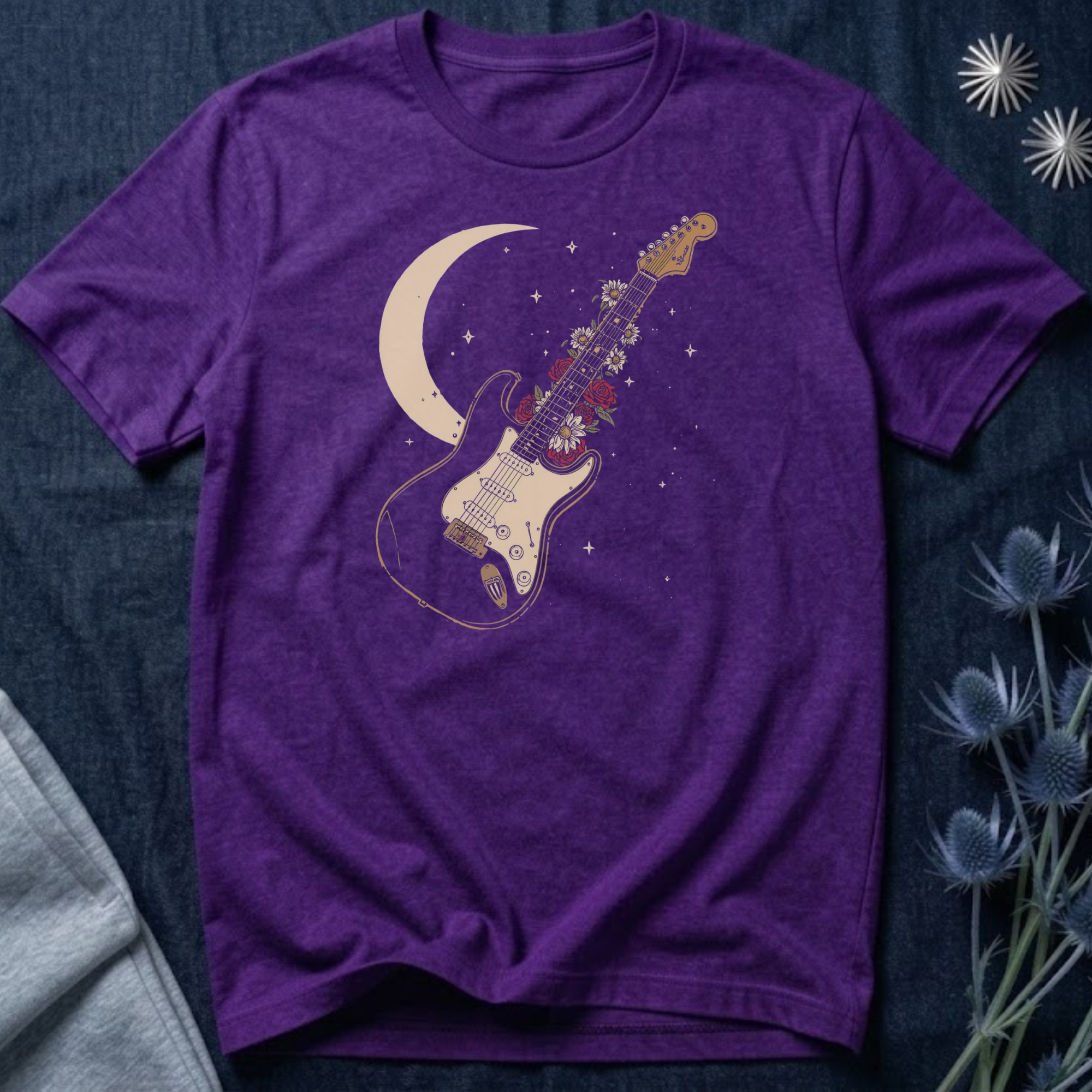Moonlight and Guitar T-Shirt
