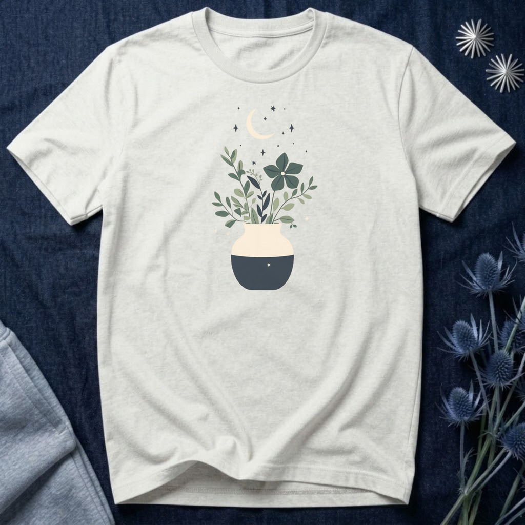 Celestial Potted Plant T-Shirt