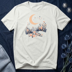 Moonlit Floral Sand Dunes T-Shirt