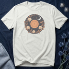 Celestial Vinyl & Wildflowers Graphic T-Shirt